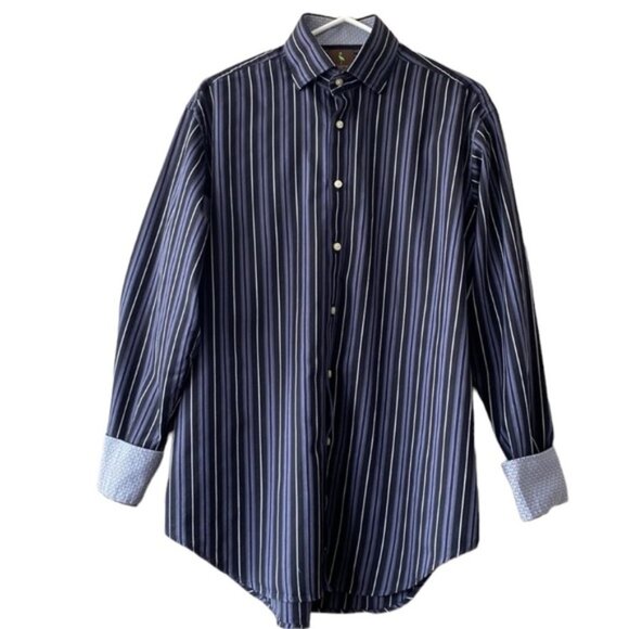 Tailorbyrd 100% Cotton Button Down Shirt - Picture 1 of 12